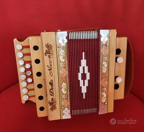 Organetto a 2 bassi Della Noce SQUILLO sol. Nuovo