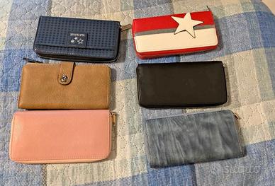 portafogli assortiti, 10 euro cadauno