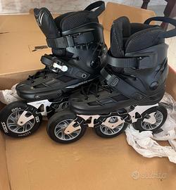 Roces Ego 3x110 TIF Black/Silver, UK 4 – IT38