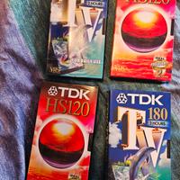 Videocassette VHS nuovi 