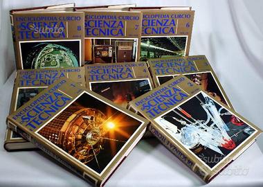 Enciclopedia Curcio scienza e tecnica 8 volumi