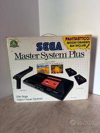 Sega Master System plus (giochi preziosi) boxato