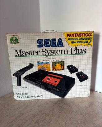 Sega Master System plus (giochi preziosi) boxato