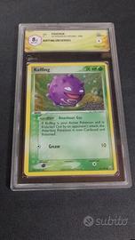 Pokemon! Koffing reverse holo graad 8,5