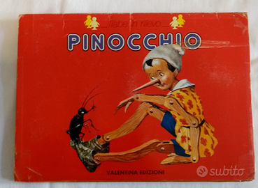 Fiabe in 3D rilievo pinocchio Valentina Edizioni