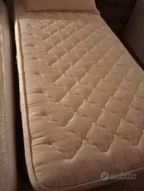 7 reti a doghe singole e relativi materassi