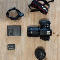 Canon EOS 750D + Canon EF 50mm 1.8 + EF 18-55mm