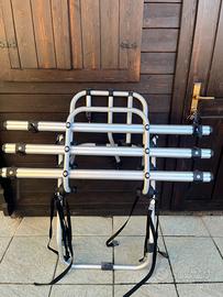 Portabici alluminio 3 posti