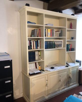 Libreria laccata stile veneziano - coppia