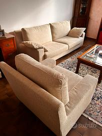 Divano 3 posti + poltrona