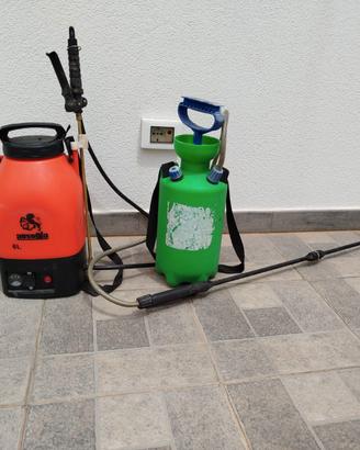 pompe irrorazioni a batteria e manuale