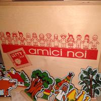 AMICI NOI LEGNO gioco didattico formine RAZZE