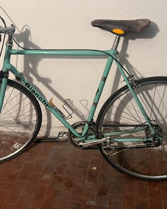 Bicicletta bianchi per Eroica