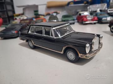modellino gamma 1/43 mercedes 600 (W100) del 1963