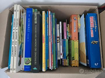 Lotto libri per bambini - 2 scatoloni