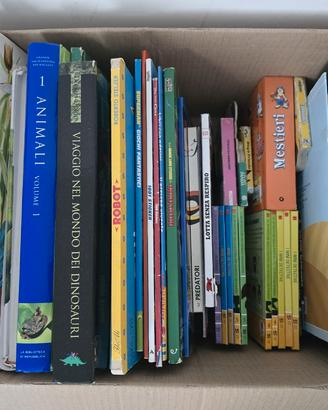Lotto libri per bambini - 2 scatoloni
