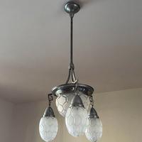 Lampadario Art Nouveau