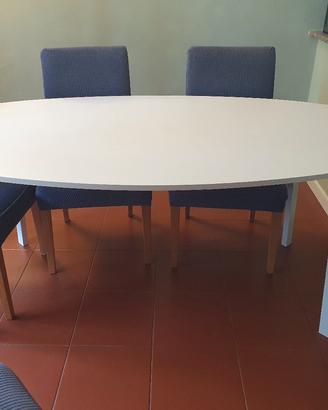 Tavolo ovale ikea 2 x 1 nt