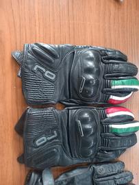 guanti moto pelle  