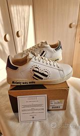 Sneaker Moaconcept Disney in pelle bianca N.36