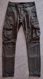 Pantaloni Cargo SUPPERED (Skinny) tg. 30 americana