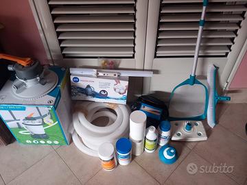 Kit Completo Manutenzione e Filtrazione Piscina