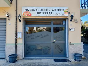 Pizzeria Rosticceria Disponibilità IMMEDIATA