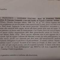 RIME DI FRANCESCO PETRARCA