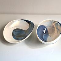 Yalos set due centrotavola cartoccio piatto, piega