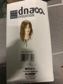 Testina capelli umani 100% dna evolution