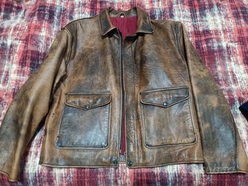 giubbotto pelle vintage 
