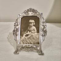 Coroncina- Portafoto art nouveau