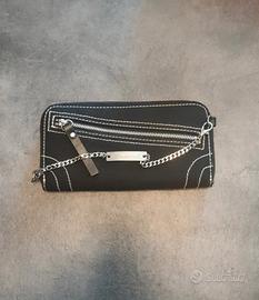 portafoglio noero, united colors of benetton