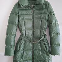 Piumino lungo Add verde