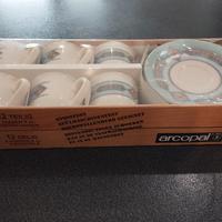 SET 6 TAZZINE ARCOPAL DA CAFFE 