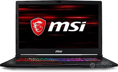 MSI Raider GE73 8RF-212IT (Notebook da Gaming)