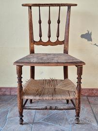 inginocchiatoio antico