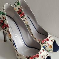 Scarpe con tacco White D'