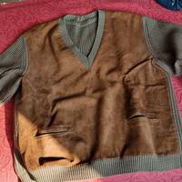 maglione scamosciato