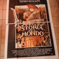 Manifesto originale Film La Pazza storia del Mondo