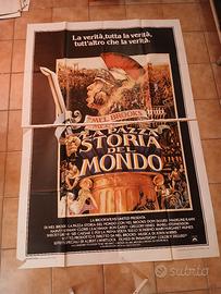 Manifesto originale Film La Pazza storia del Mondo