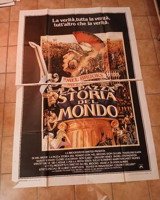 Manifesto originale Film La Pazza storia del Mondo