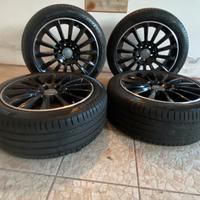 4 gomme pirelli estive225/45 17 e 4 cerchi in lega