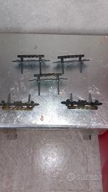 5 Maniglie in Ottone vintage 