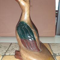 Anatra in legno vintage
