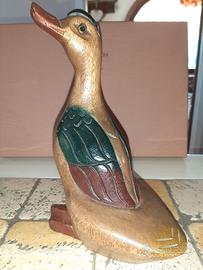 Anatra in legno vintage