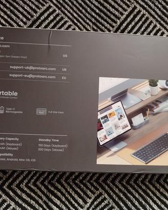 Tastiera pieghevole wireless ProtoArc