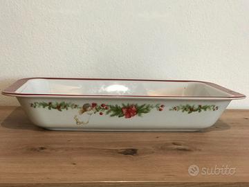 Teglia Pirofila Thun Dolce Natale Porcellana