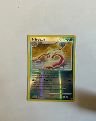 Carta pokemon holo Milotic