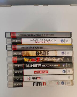 LOTTO Videogiochi PS3 PlayStation 3 ps giochi play